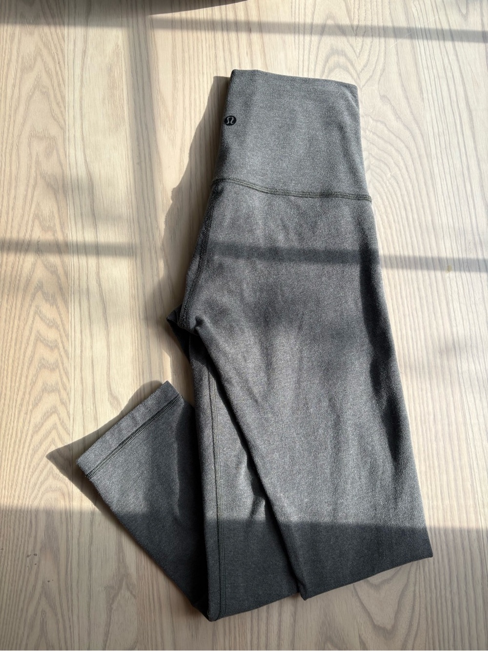 lululemon athletica Dark Gray High-Rise Leggings